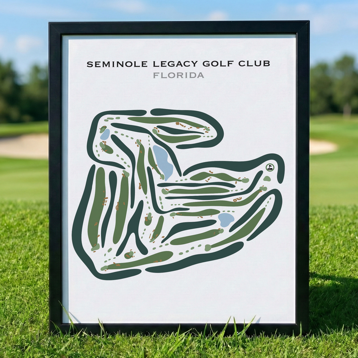 Seminole Legacy Golf Club, Florida - Printed Golf Courses