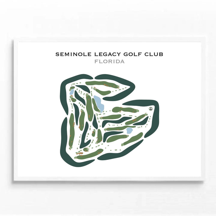 Seminole Legacy Golf Club, Florida - Printed Golf Courses