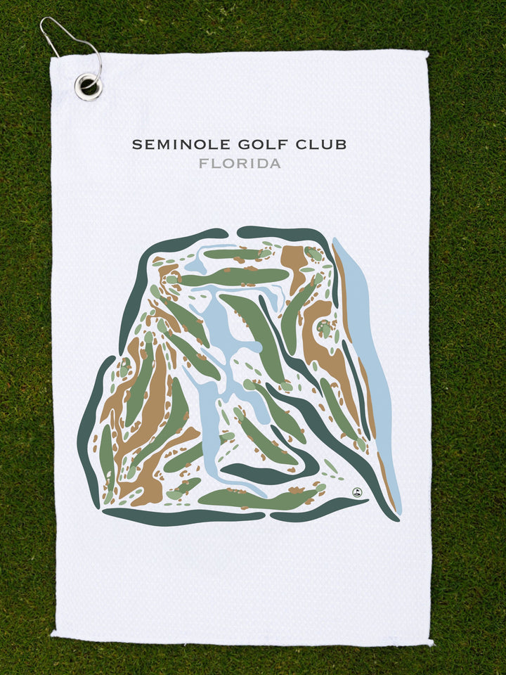 Seminole Golf Club, Florida - Printed Golf Courses