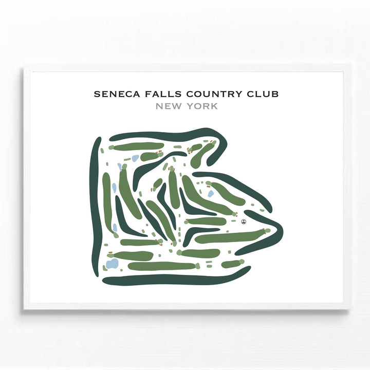 Seneca Falls Country Club, New York - Printed Golf Courses