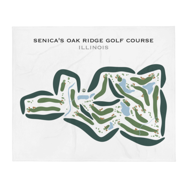 Senica’s Oak Ridge Golf Club, Illinois - Printed Golf Courses