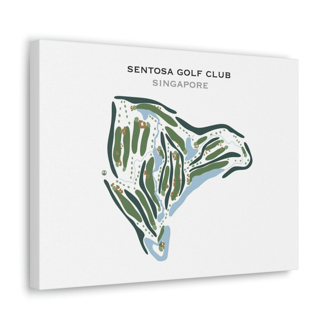 Sentosa Golf Club, Singapore - Printed Golf Courses - Golf Course Prints