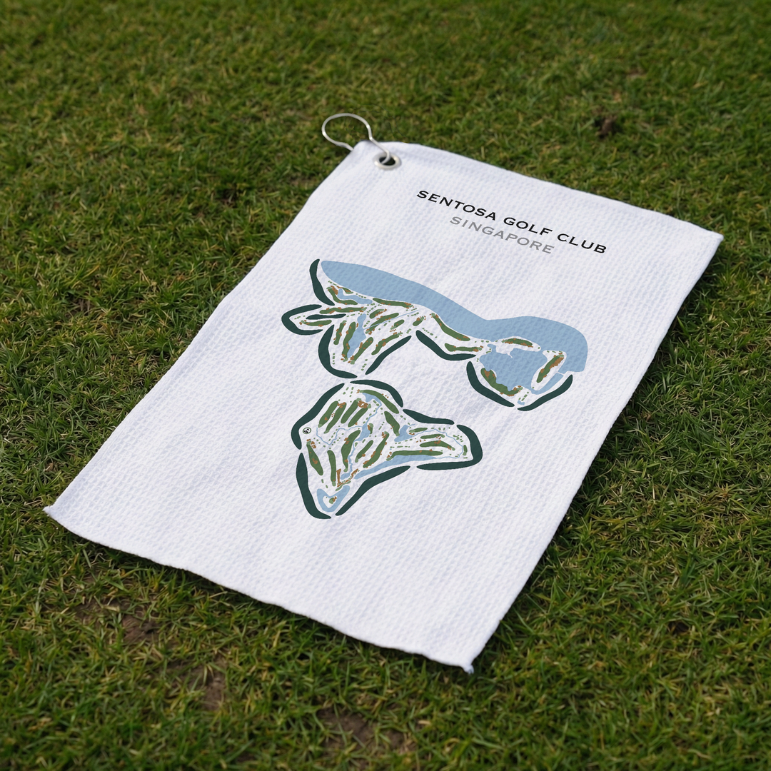 Sentosa Golf Club, Singapore - Printed Golf Courses