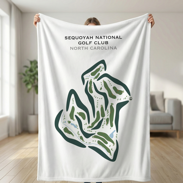 Sequoyah National Golf Club, North Carolina - Printed Golf Courses