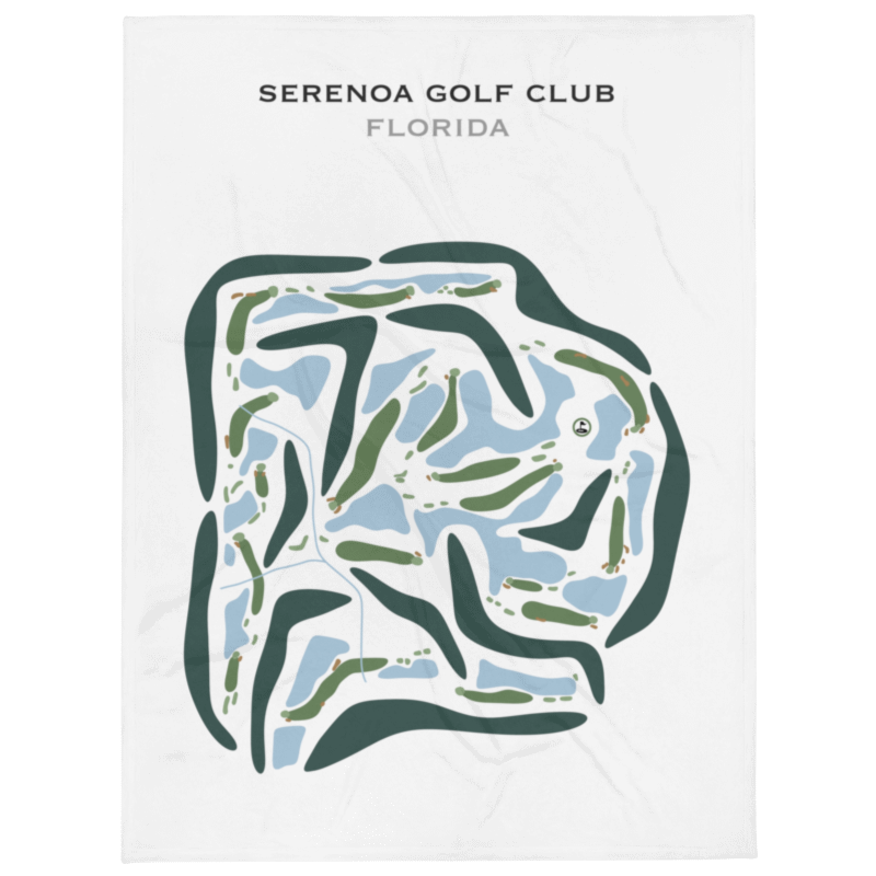 Serenoa Golf Club, Florida - Printed Golf Courses