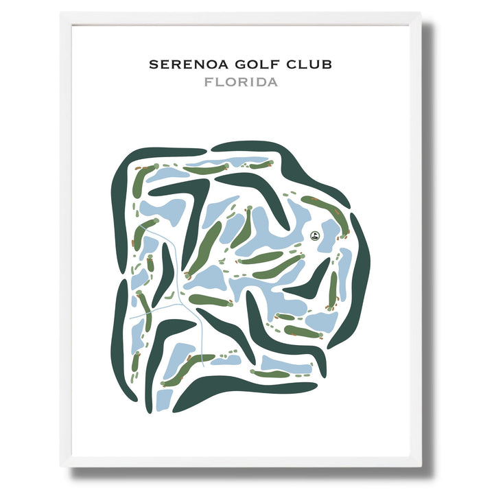 Serenoa Golf Club, Florida - Printed Golf Courses