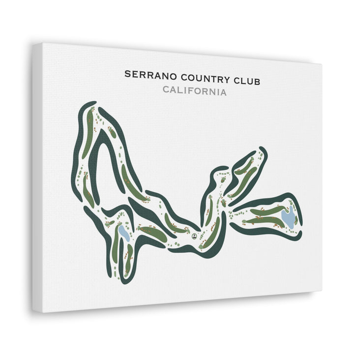 Serrano Country Club, California - Printed Golf Courses