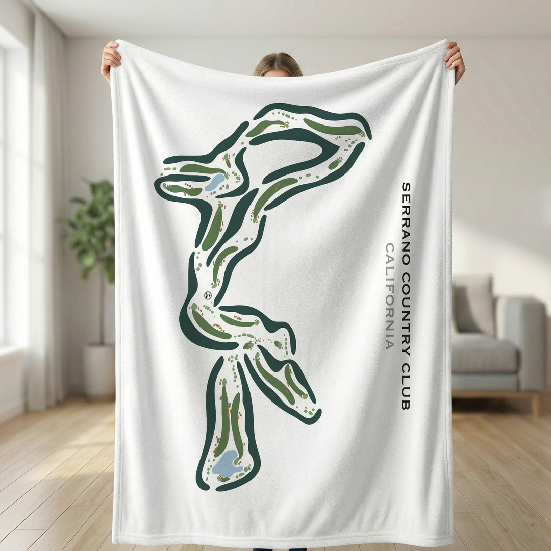 Serrano Country Club, California - Printed Golf Courses