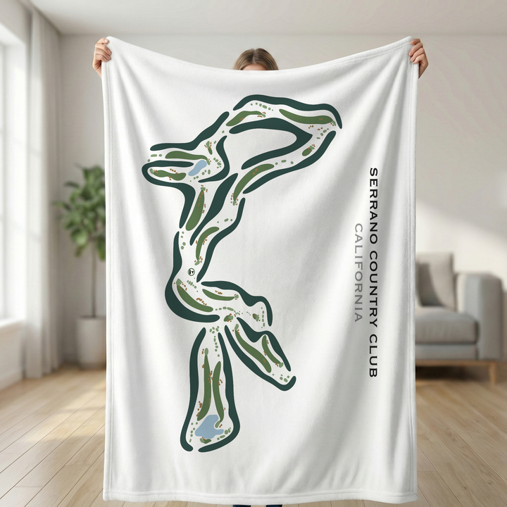 Serrano Country Club, California - Printed Golf Courses