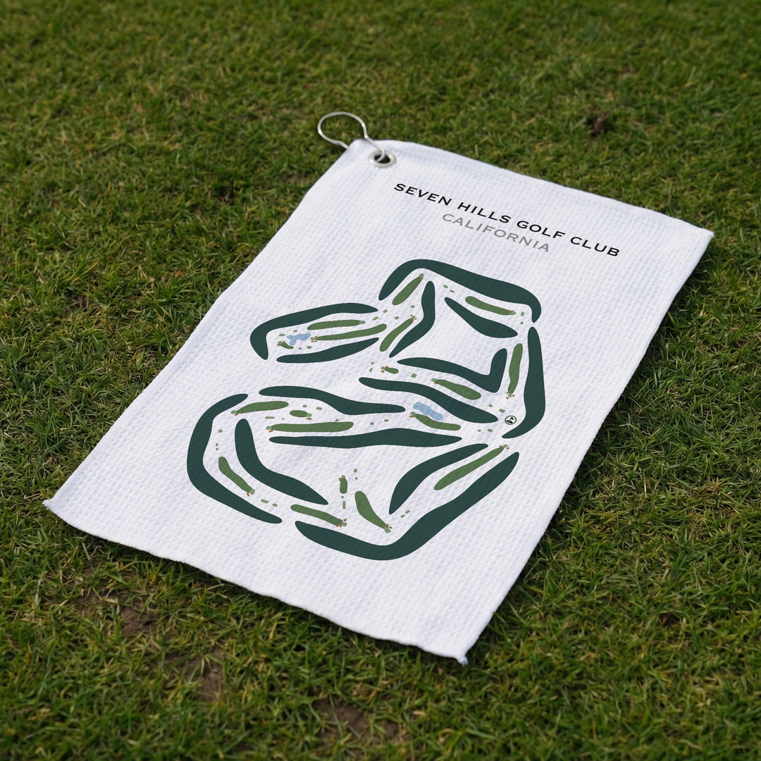 Seven Hills Golf Club, California - Printed Golf Courses