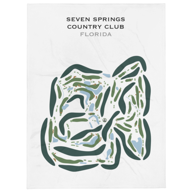Seven Springs Country Club, Florida - Printed Golf Courses
