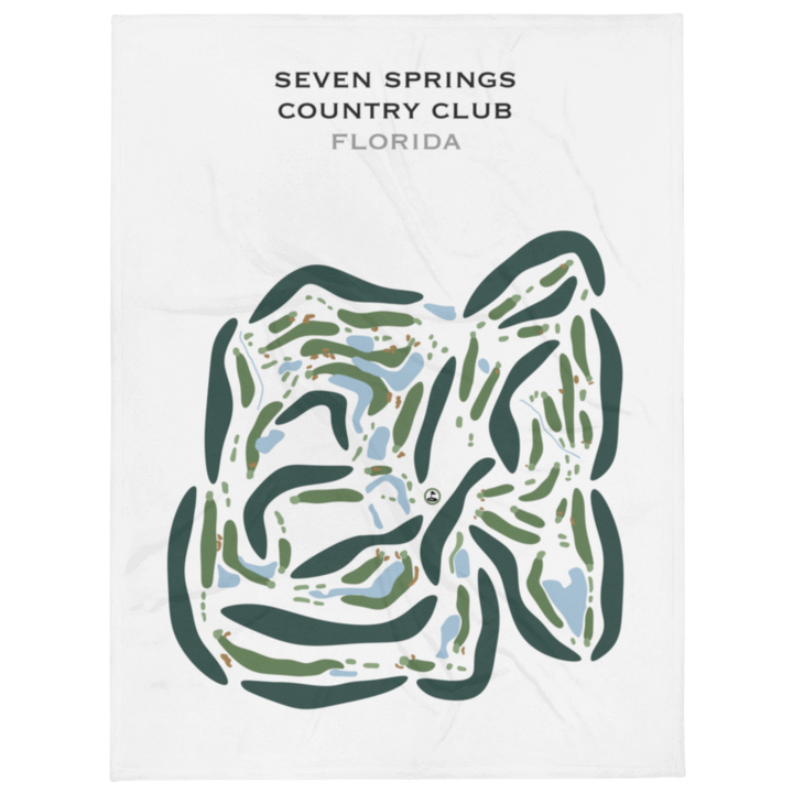 Seven Springs Country Club, Florida - Printed Golf Courses