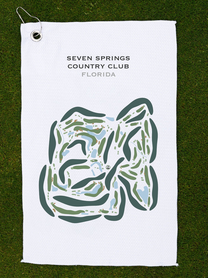 Seven Springs Country Club, Florida - Printed Golf Courses