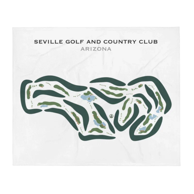 Seville Golf and Country Club, Arizona - Printed Golf Courses