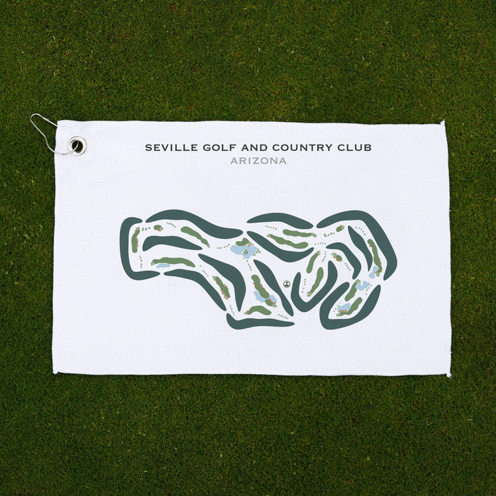 Seville Golf and Country Club, Arizona - Printed Golf Courses