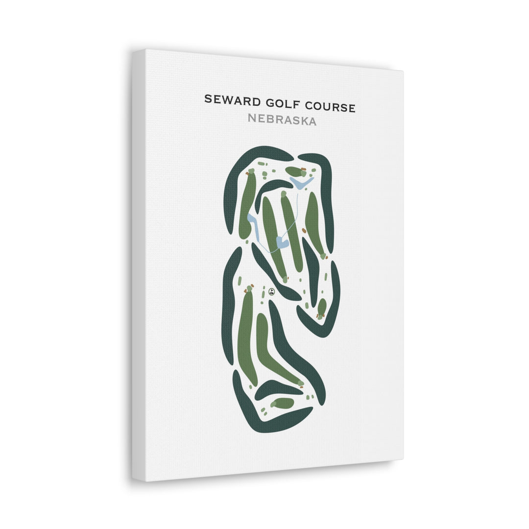 Seward Golf Course, Nebraska - Printed Golf Courses
