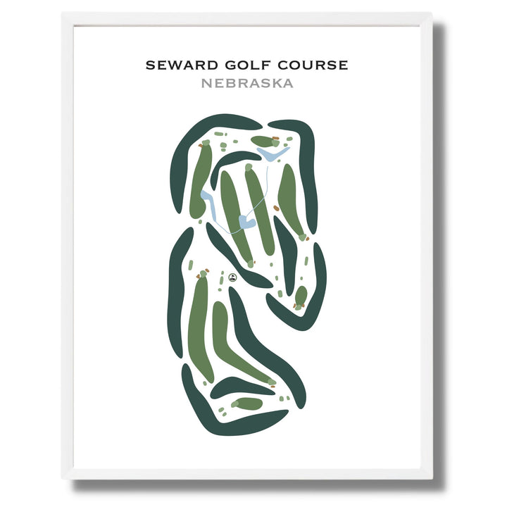 Seward Golf Course, Nebraska - Printed Golf Courses