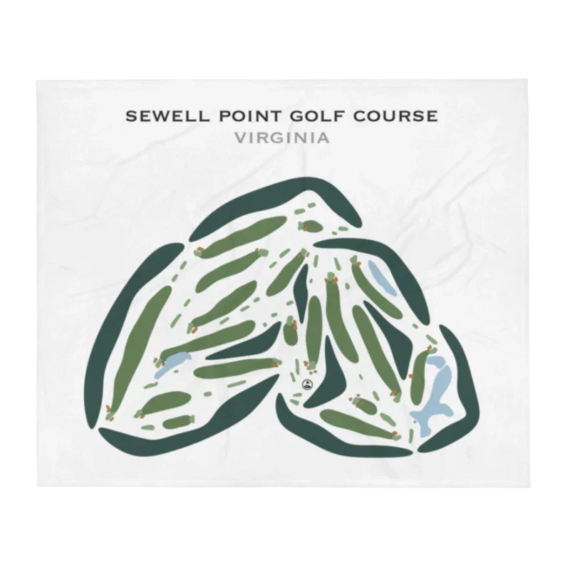 Sewells Point Golf Course, Virginia - Printed Golf Courses