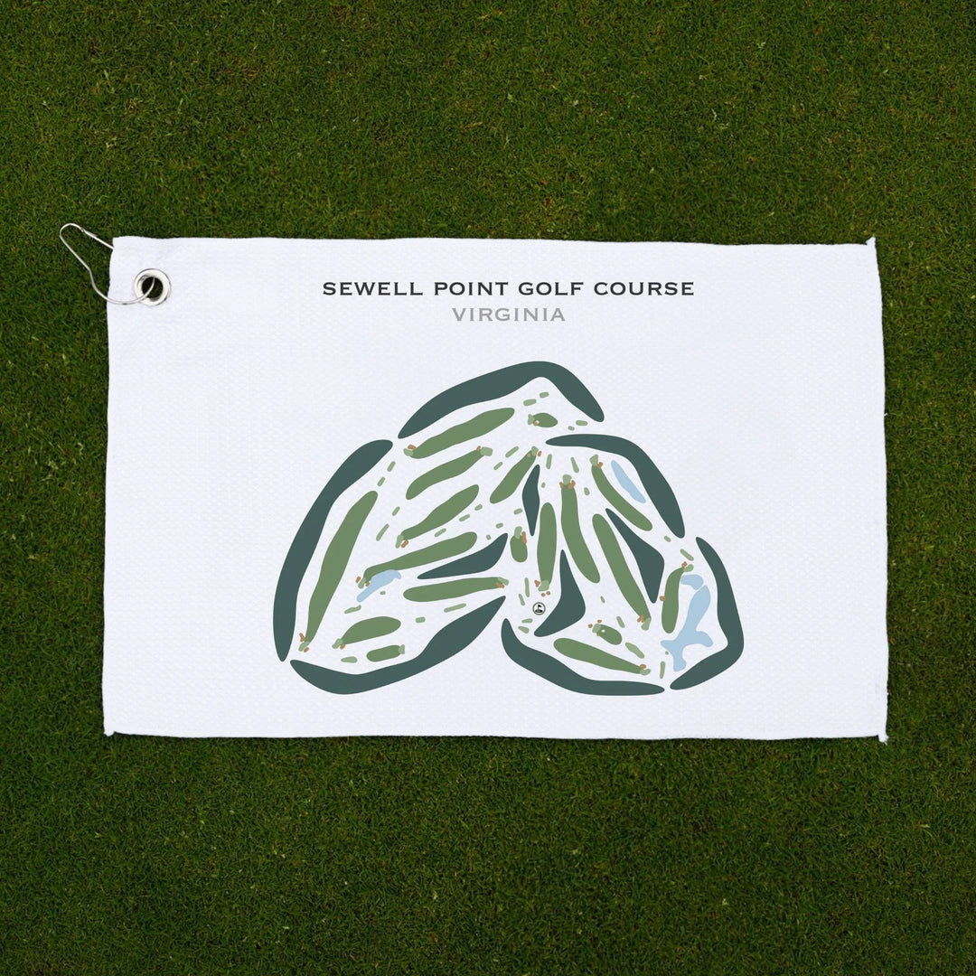 Sewells Point Golf Course, Virginia - Printed Golf Courses