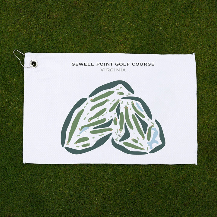 Sewells Point Golf Course, Virginia - Printed Golf Courses