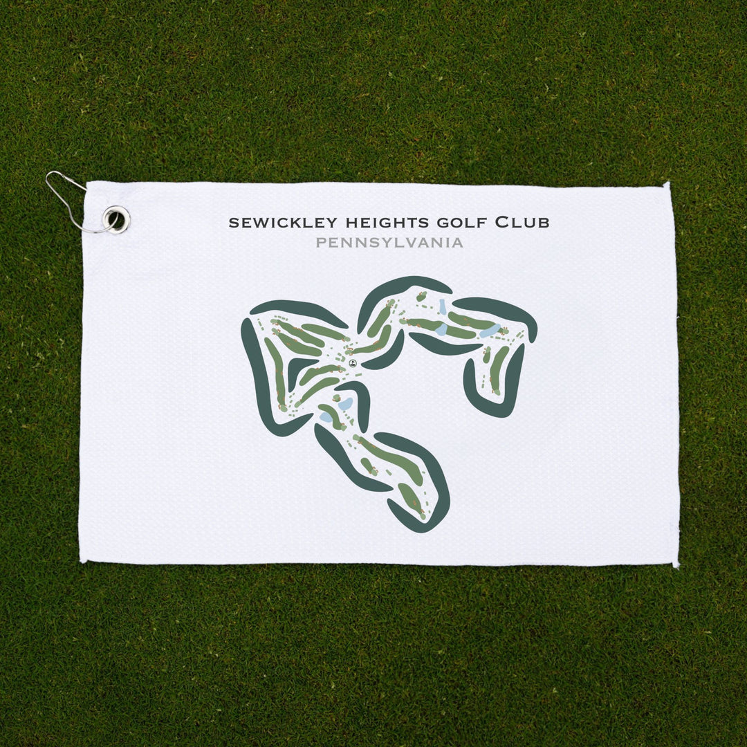 Sewickley Heights Golf Club, Pennsylvania - Printed Golf Courses
