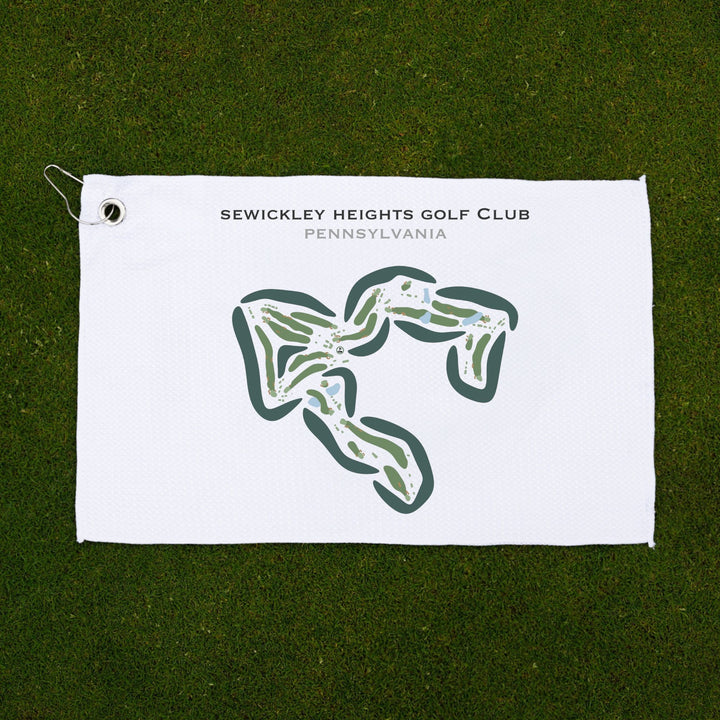 Sewickley Heights Golf Club, Pennsylvania - Printed Golf Courses