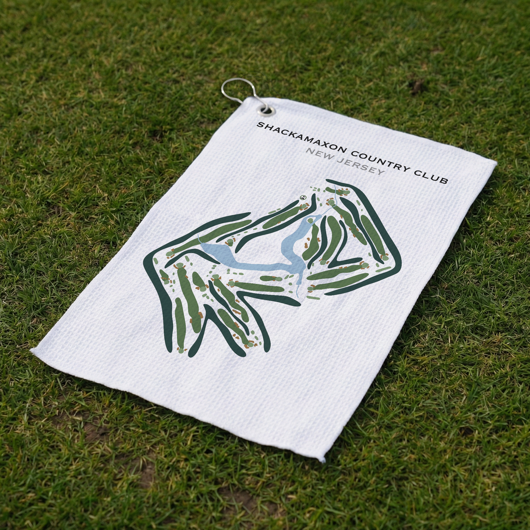 Shackamaxon Country Club, New Jersey - Printed Golf Courses
