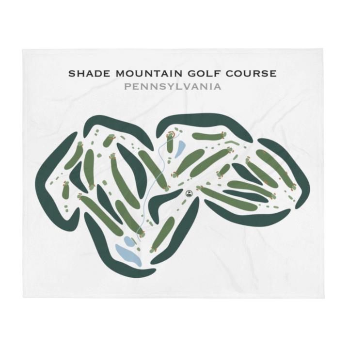 Shade Mountain Golf Course, Pennsylvania - Printed Golf Courses