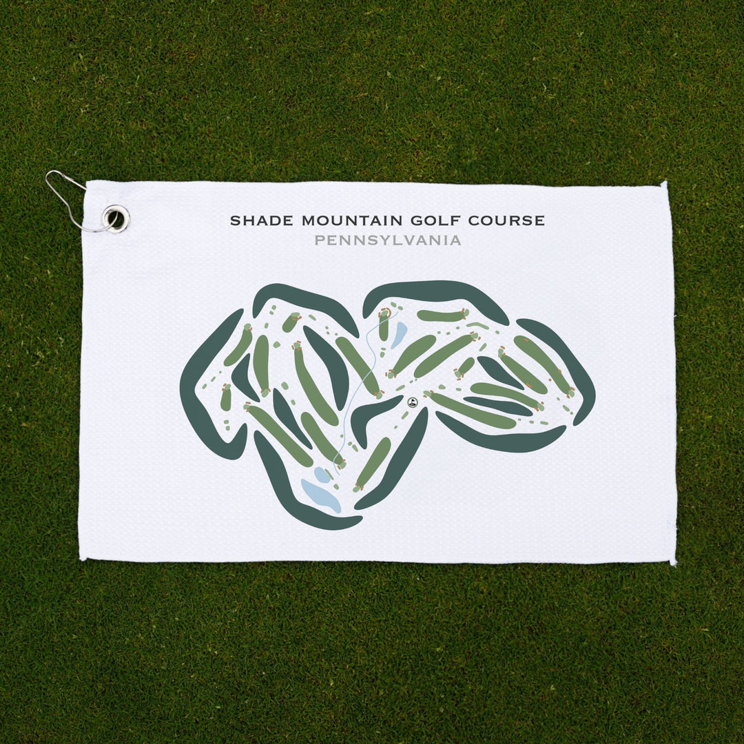 Shade Mountain Golf Course, Pennsylvania - Printed Golf Courses