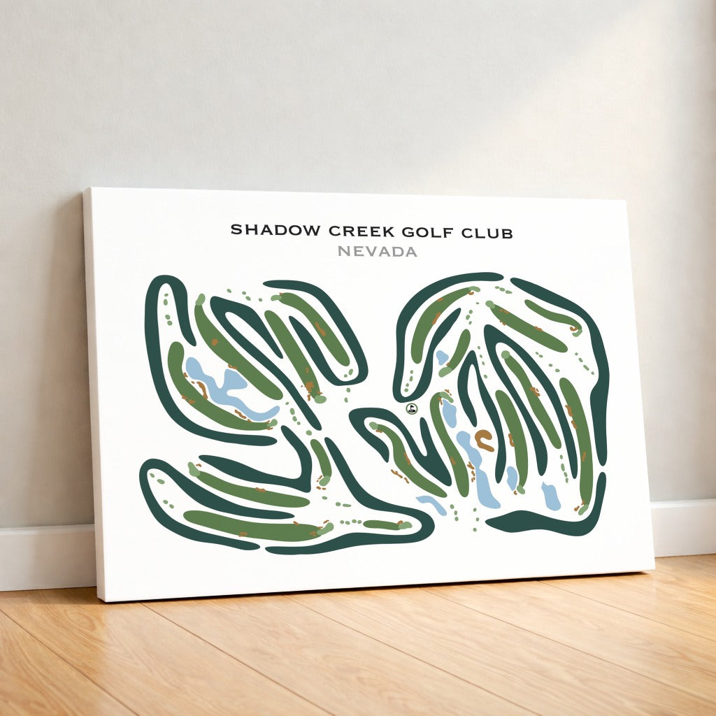 Shadow Creek Golf Course, Nevada - Printed Golf Courses