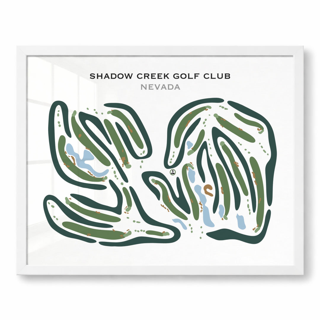 Shadow Creek Golf Course, Nevada - Printed Golf Courses