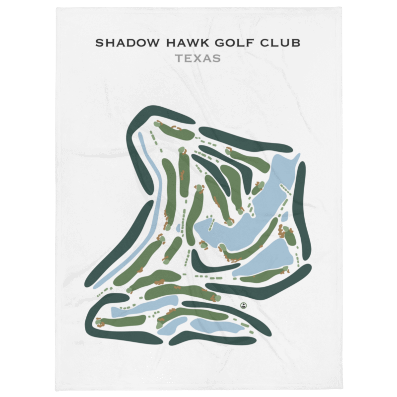 Shadow Hawk Golf Club, Texas - Printed Golf Courses