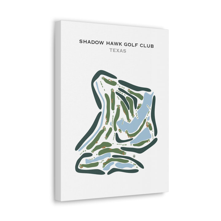 Shadow Hawk Golf Club, Texas - Printed Golf Courses