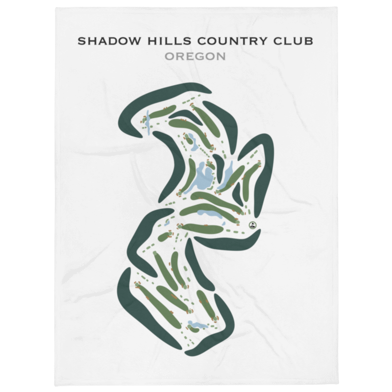 Shadow Hills Country Club, Oregon - Printed Golf Courses