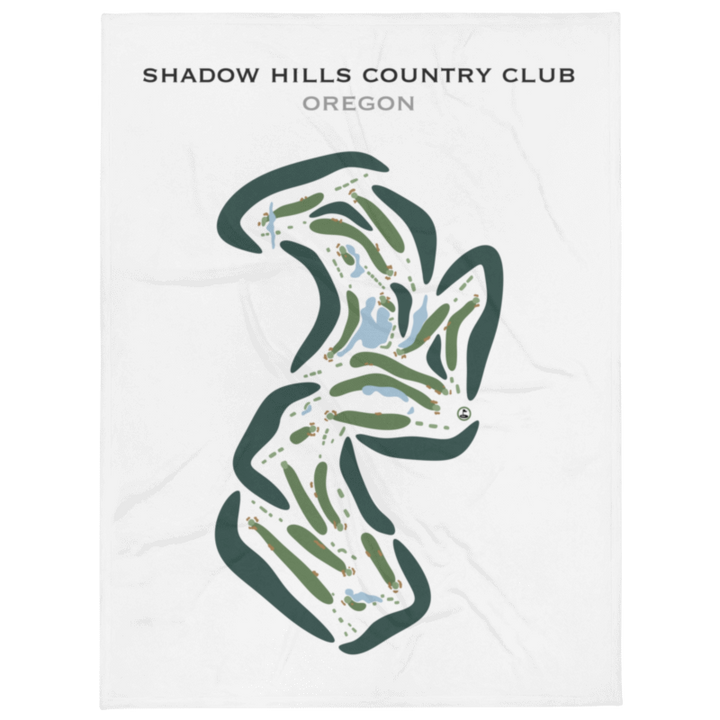 Shadow Hills Country Club, Oregon - Printed Golf Courses