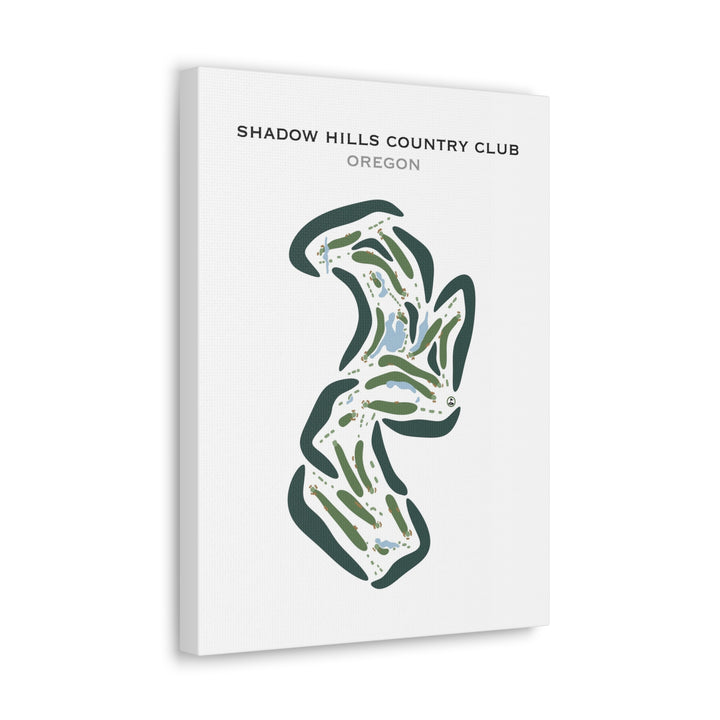 Shadow Hills Country Club, Oregon - Printed Golf Courses