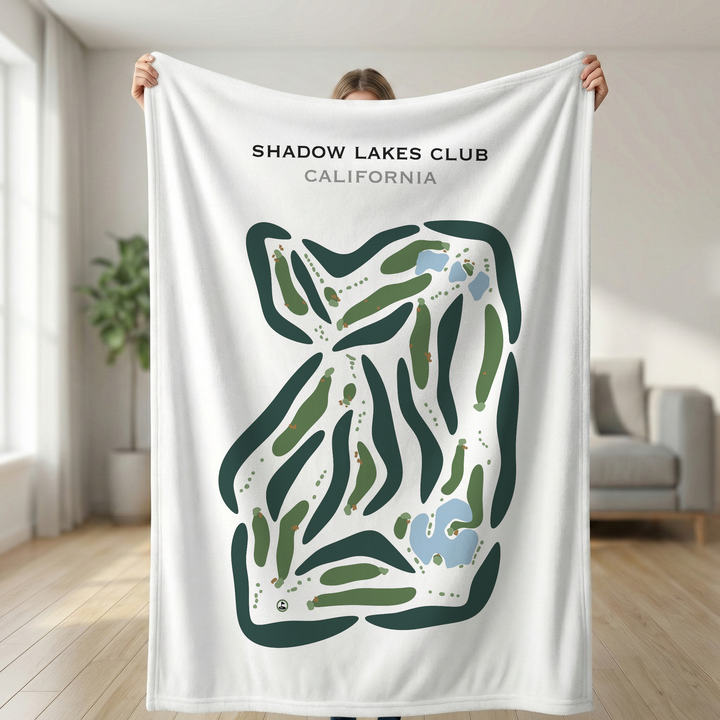 Shadow Lakes Club, California - Printed Golf Courses