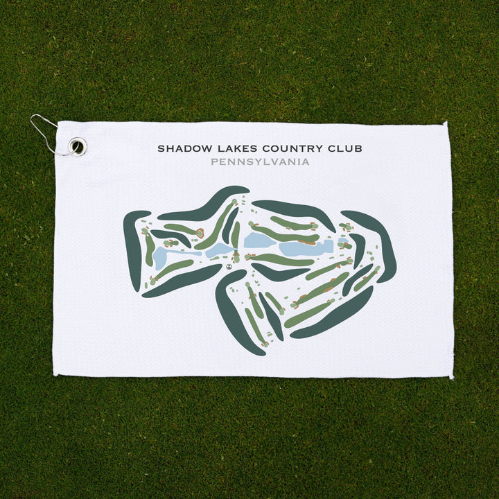 Shadow Lakes Country Club, Pennsylvania - Printed Golf Courses