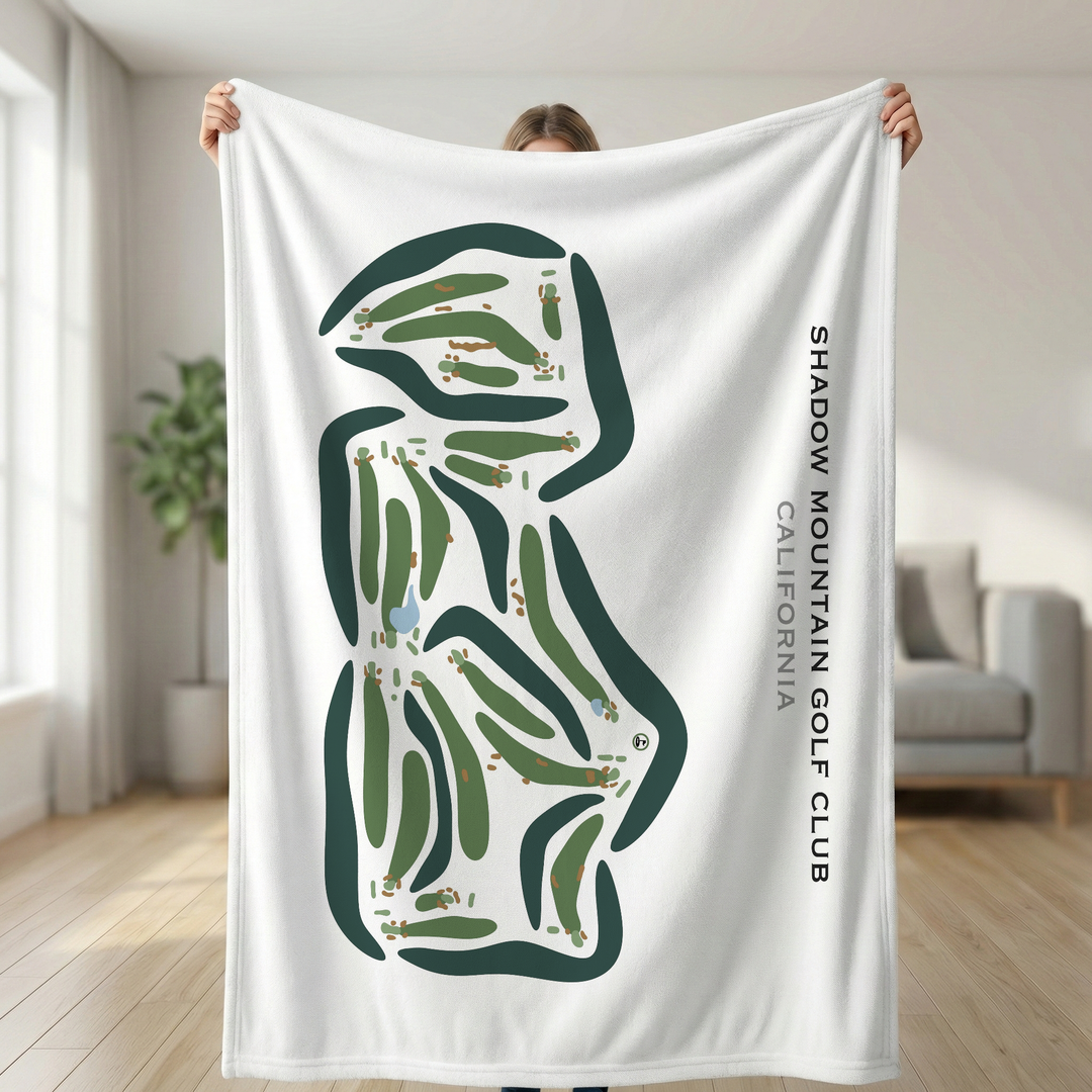 Shadow Mountain Golf Club, California - Printed Golf Courses