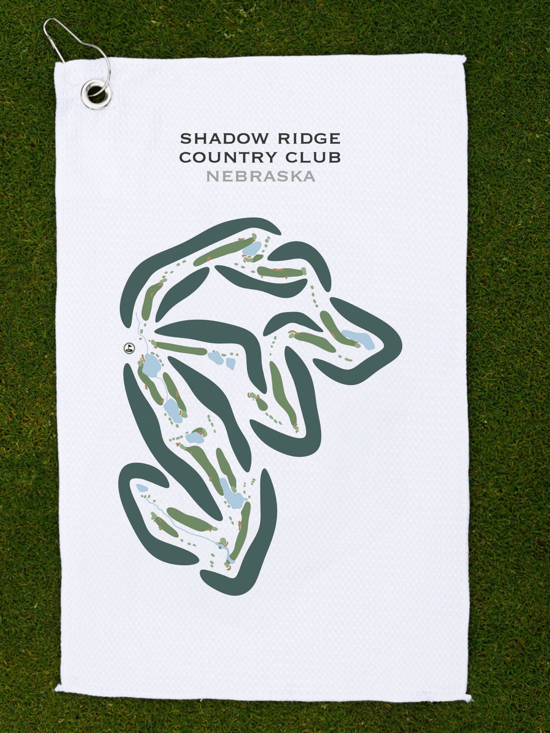 Shadow Ridge Country Club, Nebraska - Printed Golf Courses