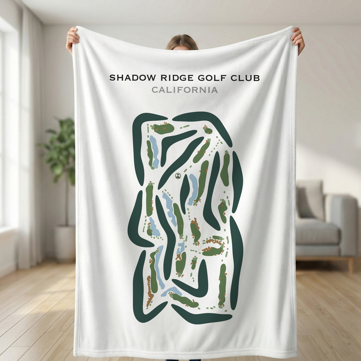 Shadow Ridge Golf Club, California - Printed Golf Courses
