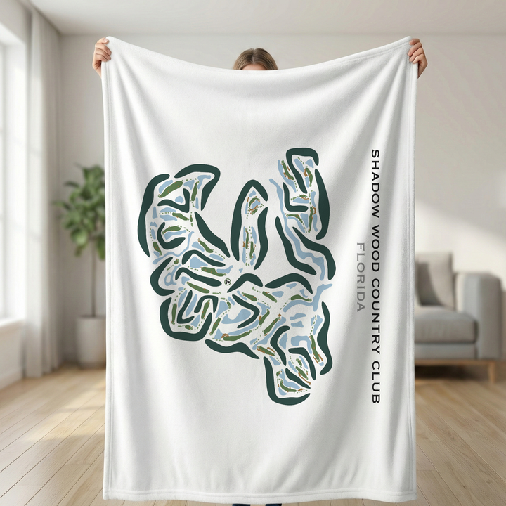 Shadow Wood Country Club, Florida - Printed Golf Courses