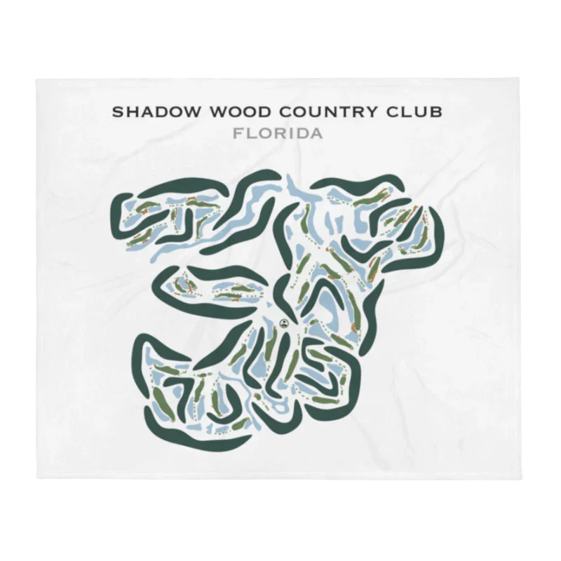 Shadow Wood Country Club, Florida - Printed Golf Courses
