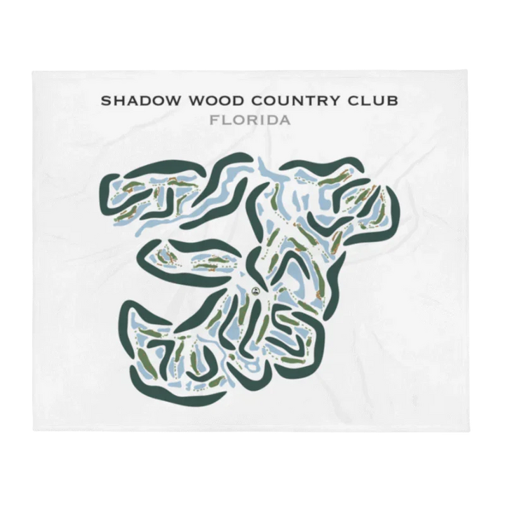 Shadow Wood Country Club, Florida - Printed Golf Courses
