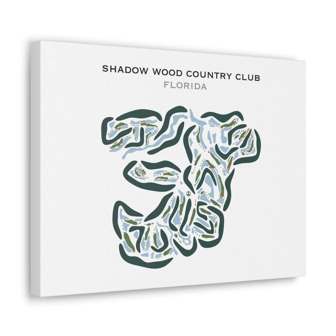 Shadow Wood Country Club, Florida - Printed Golf Courses