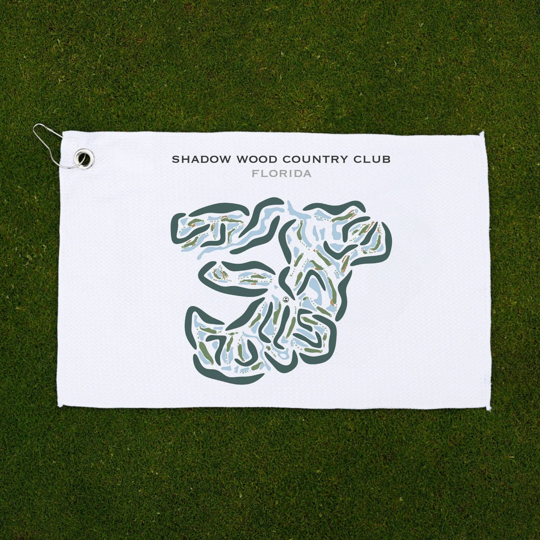 Shadow Wood Country Club, Florida - Printed Golf Courses