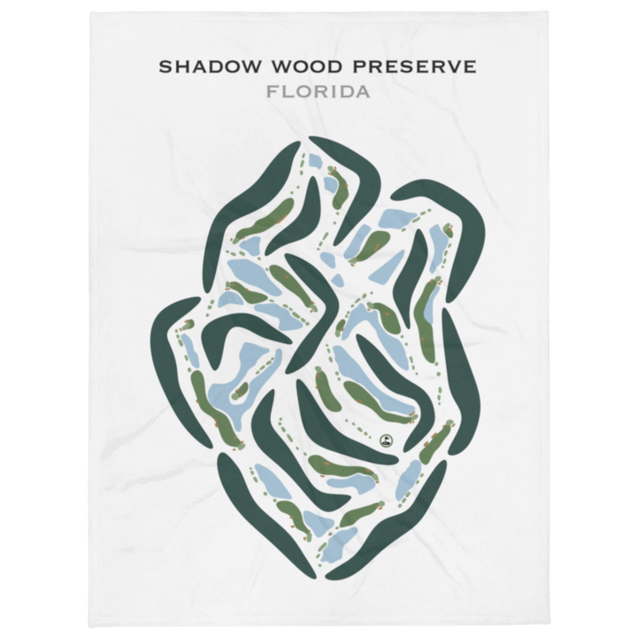 Shadow Wood Preserve, Florida - Printed Golf Courses
