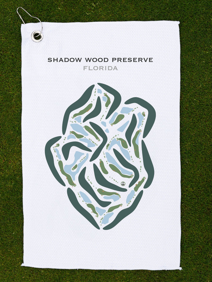 Shadow Wood Preserve, Florida - Printed Golf Courses