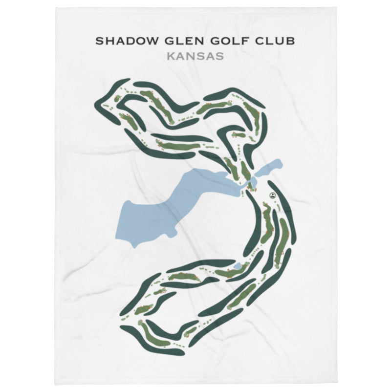 Shadow Glen Golf Club, Kansas - Printed Golf Course