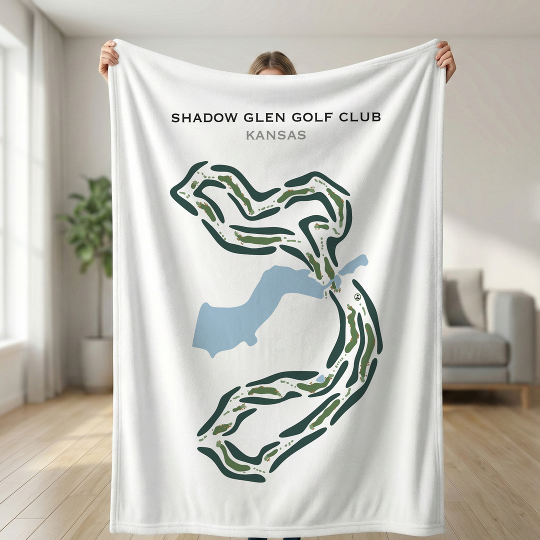 Shadow Glen Golf Club, Kansas - Printed Golf Course